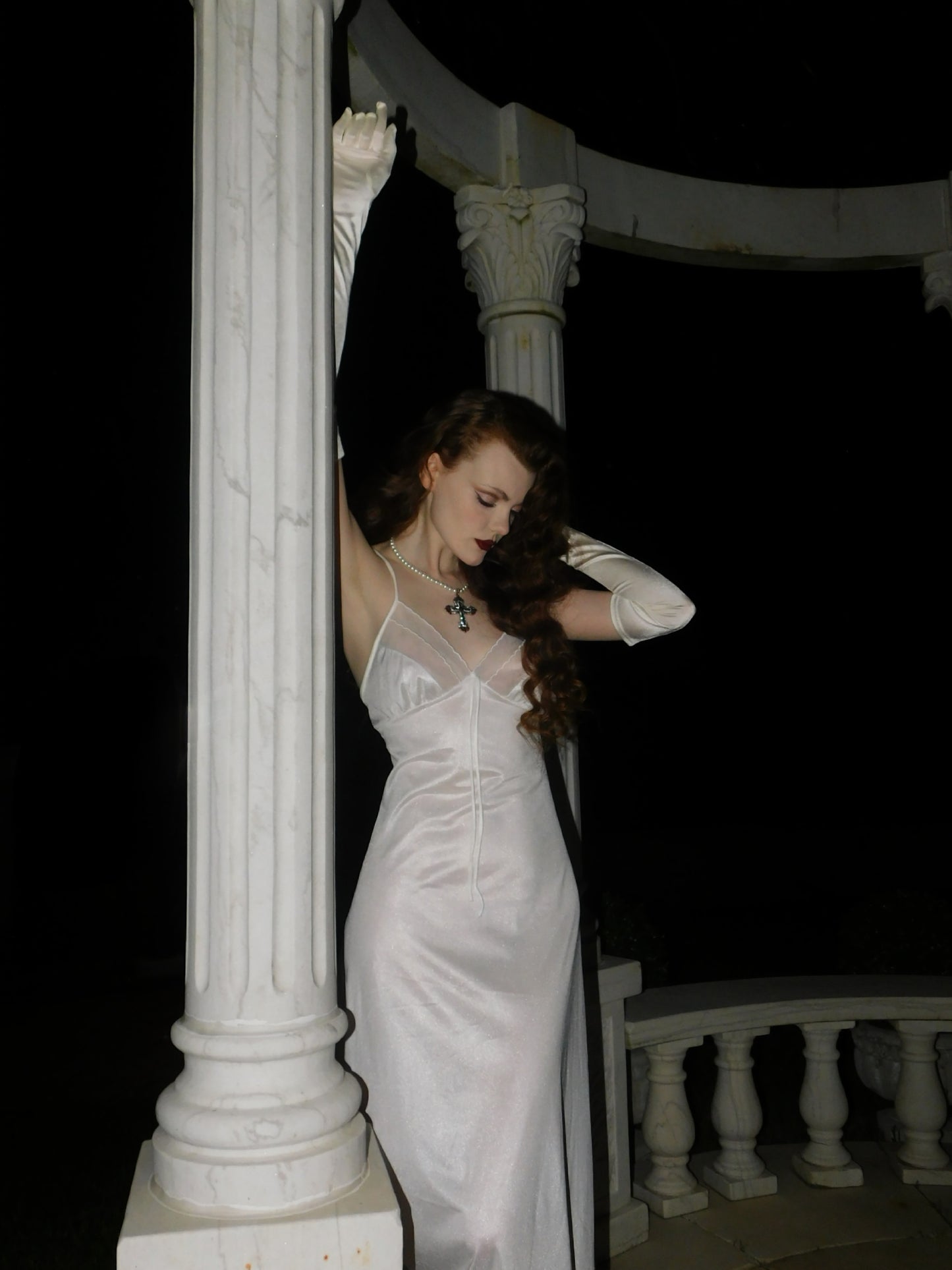 Vintage Val Mode Bridal Peignoir and Nightgown Set