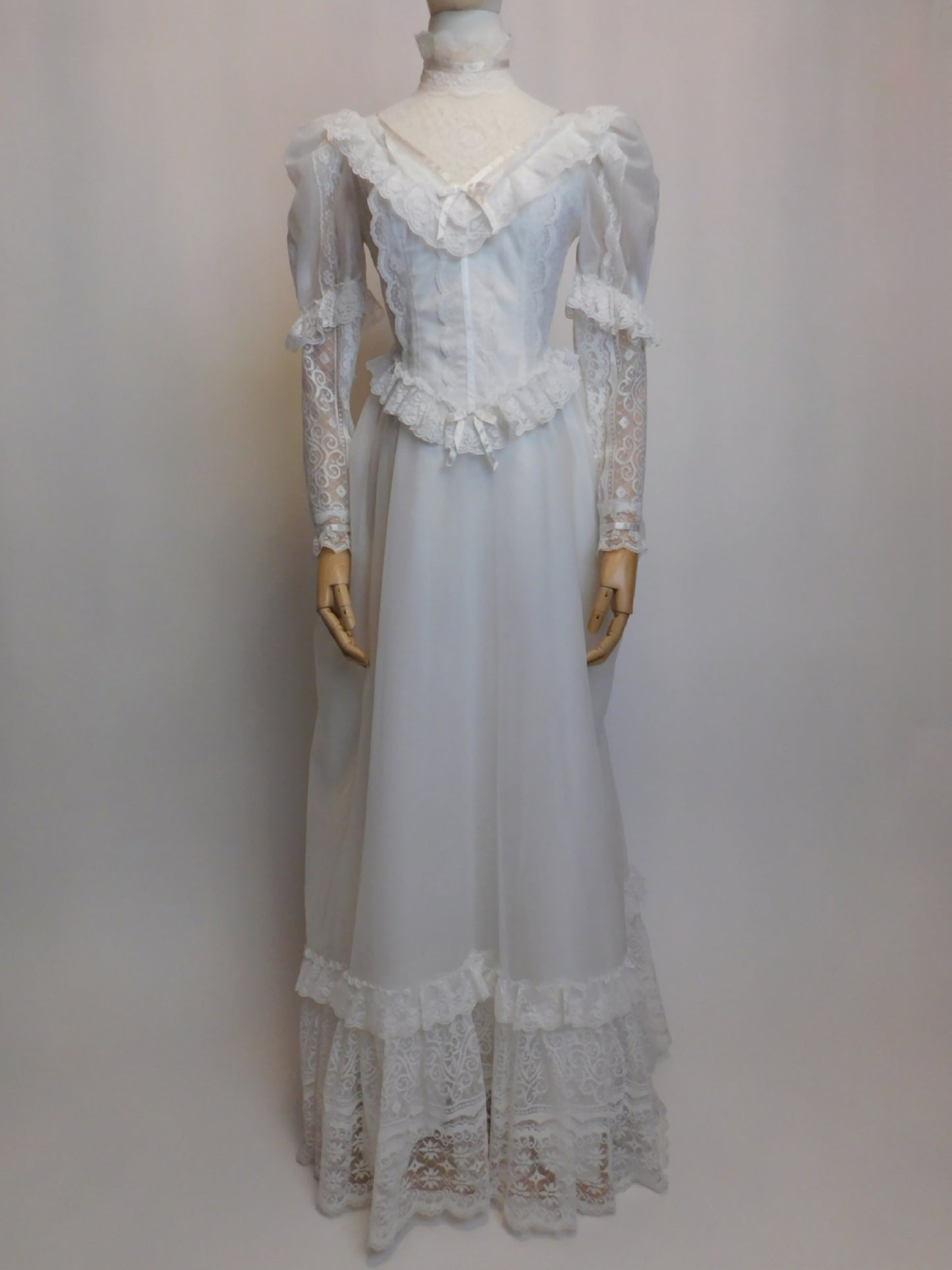 1970s Wedding Dress