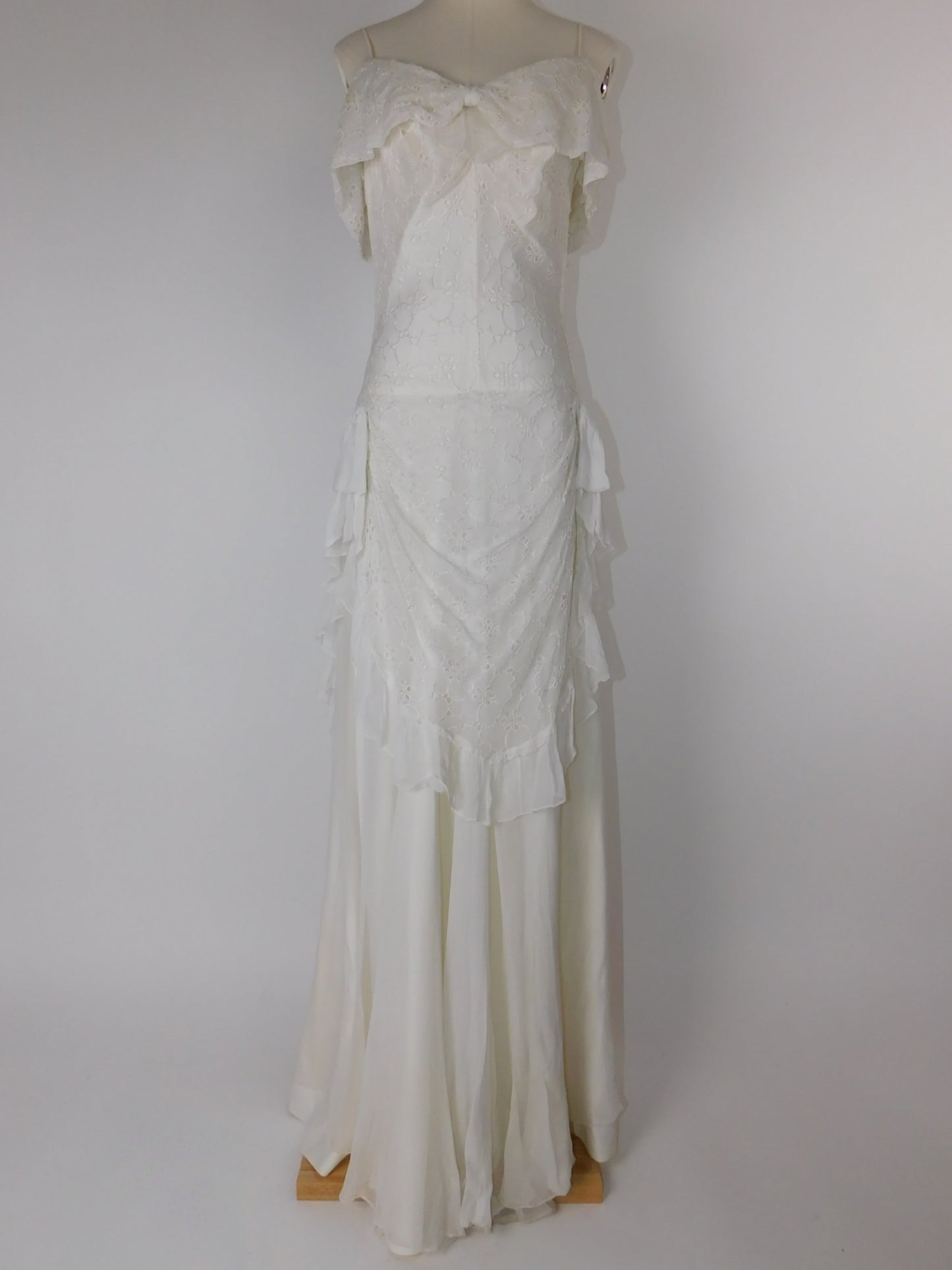 1940s Original Harlene Design Wedding Dress