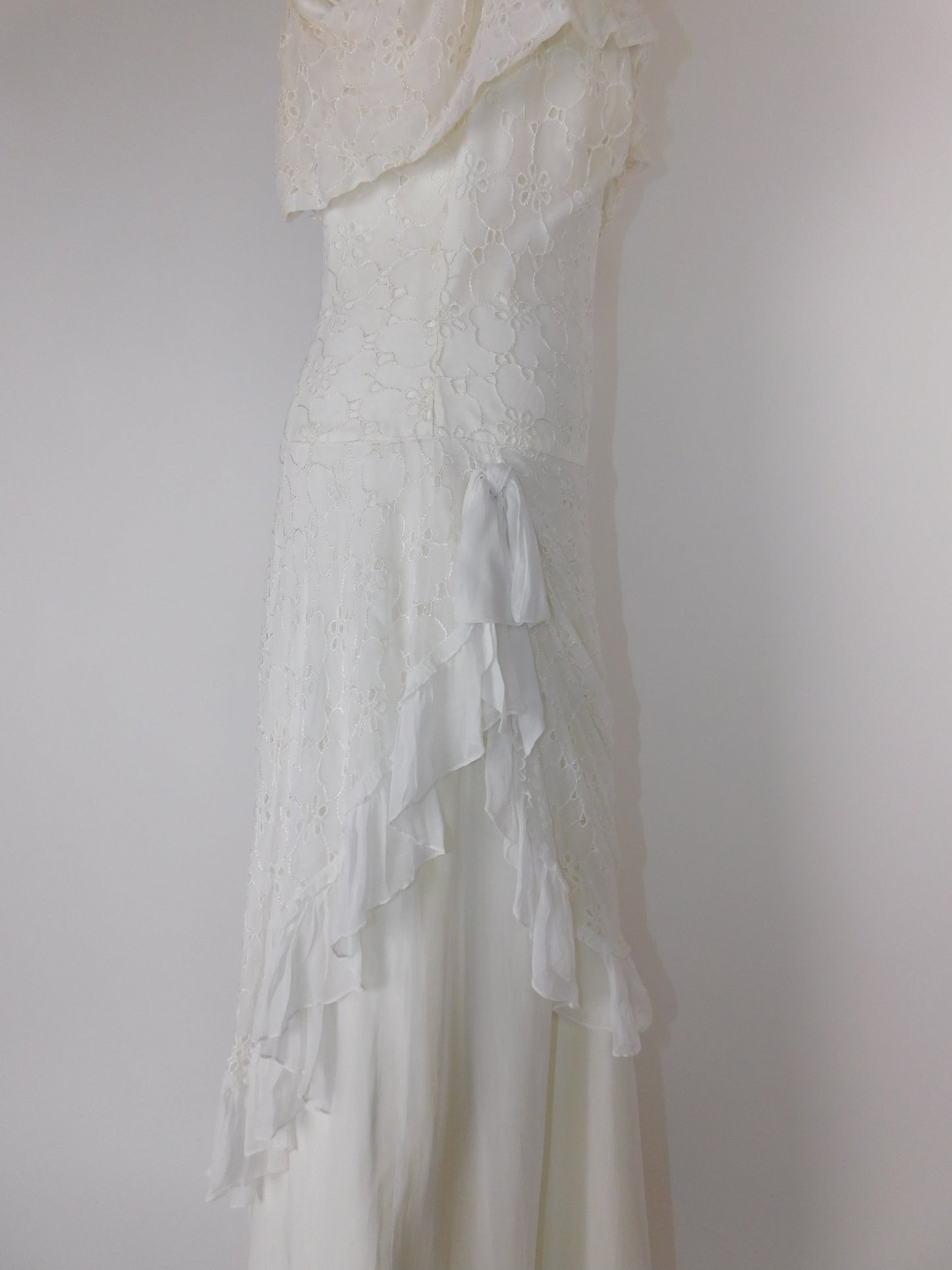 1940s Original Harlene Design Wedding Dress