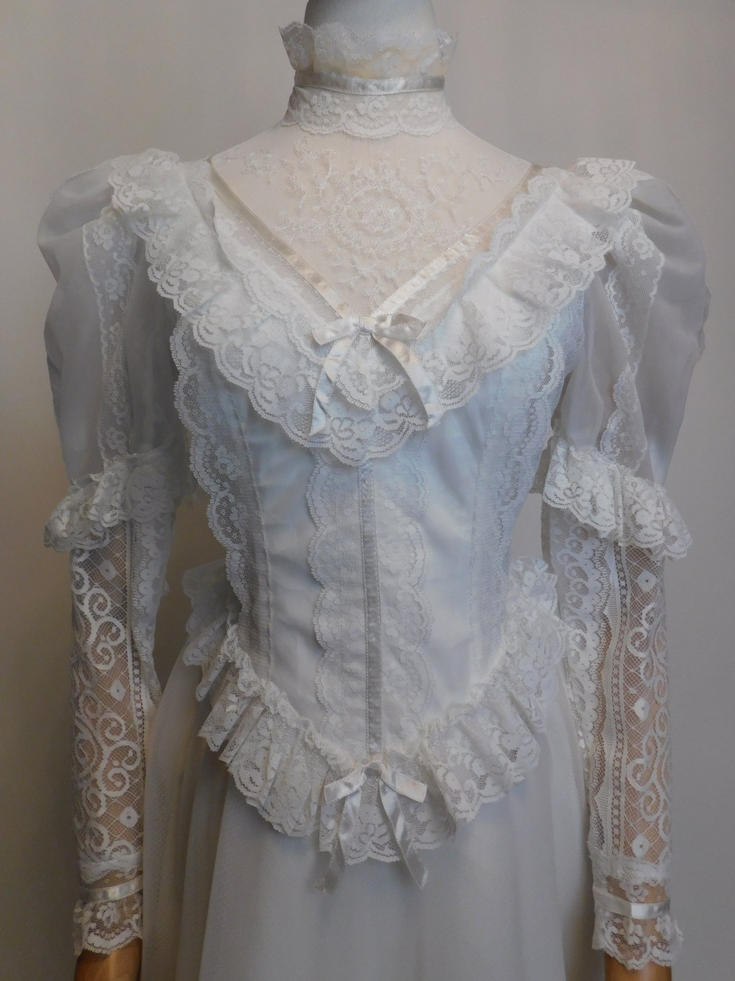 1970s Wedding Dress