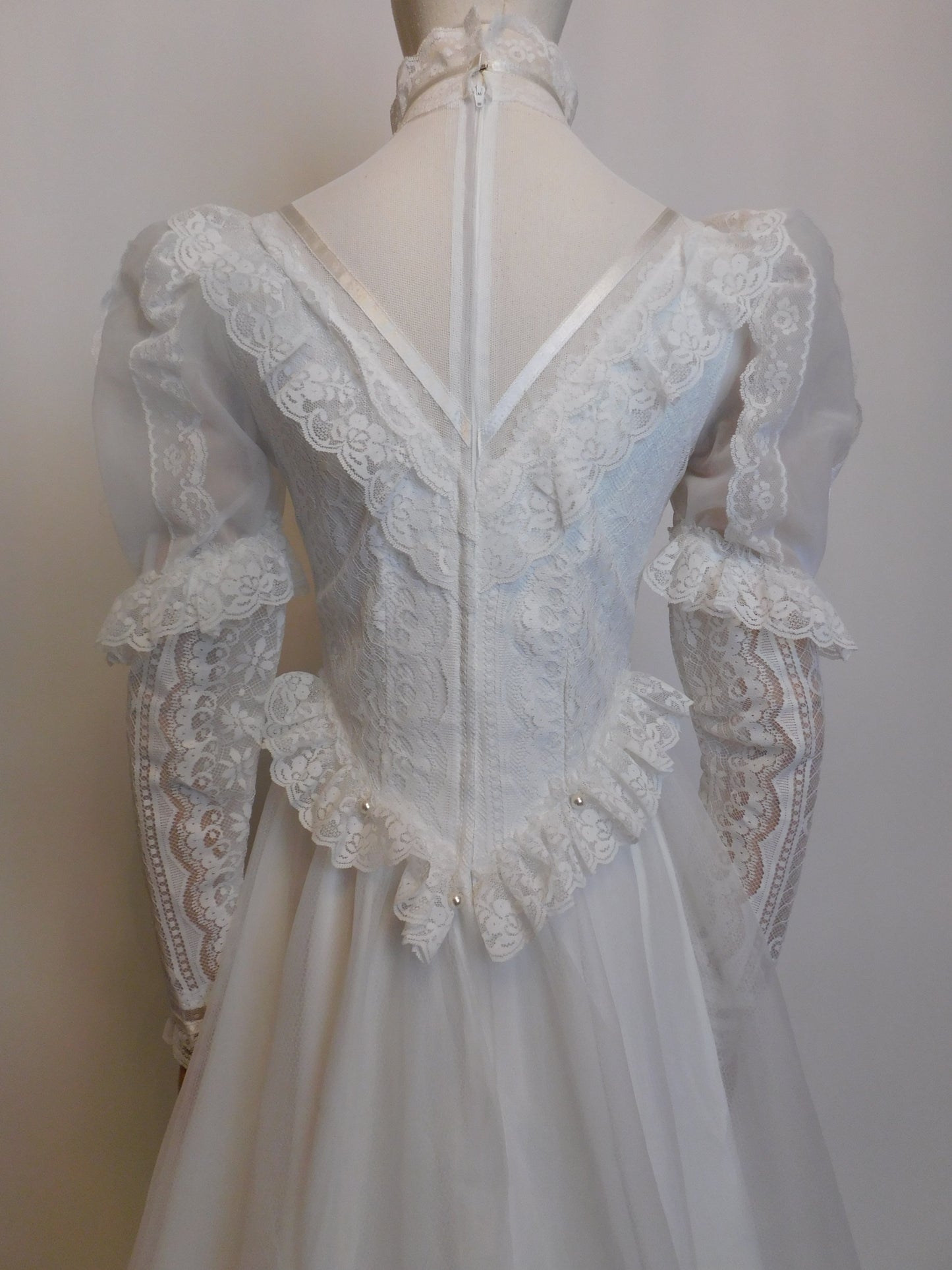 1970s Wedding Dress