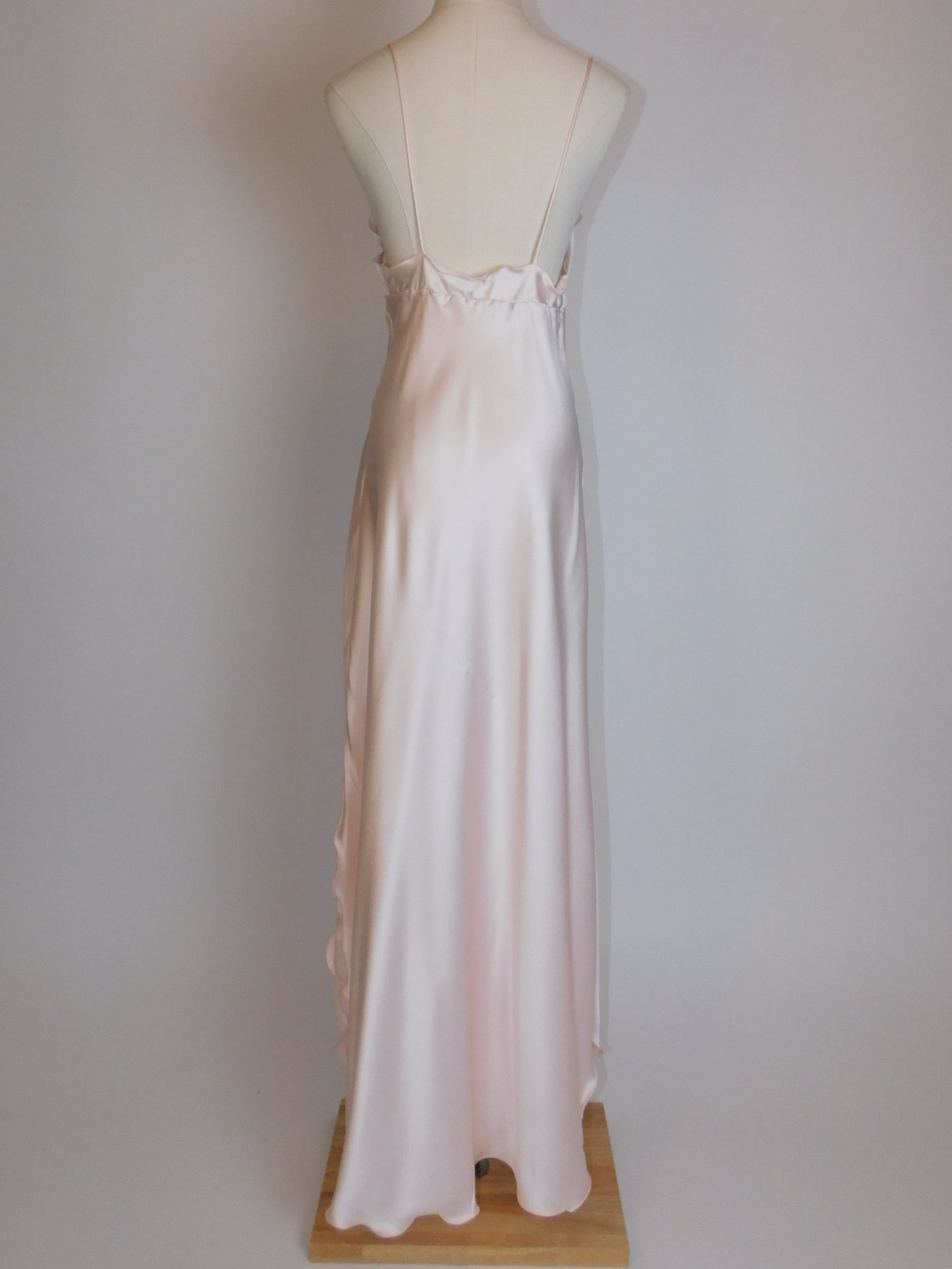 Georgette Trabolsi Silky Pink Peignoir and Nightgown Set