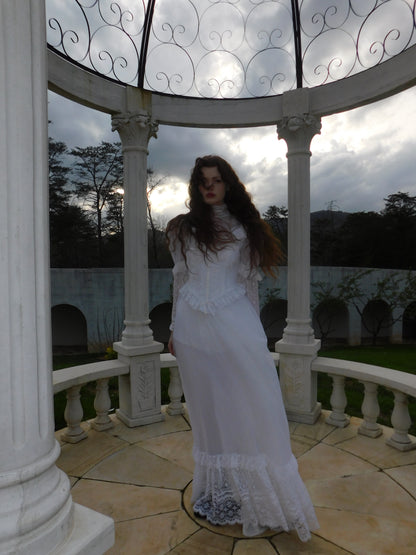 1970s Wedding Dress