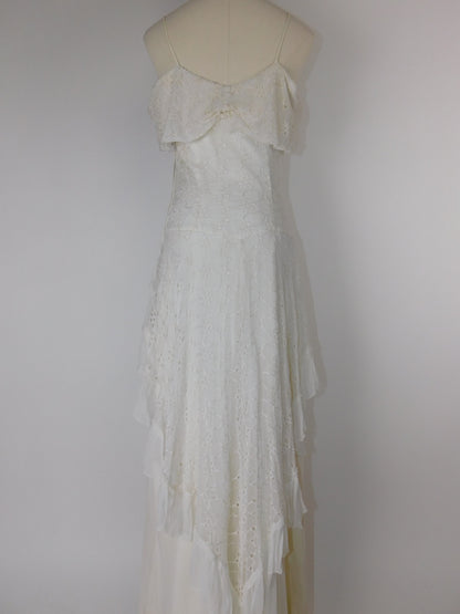 1940s Original Harlene Design Wedding Dress