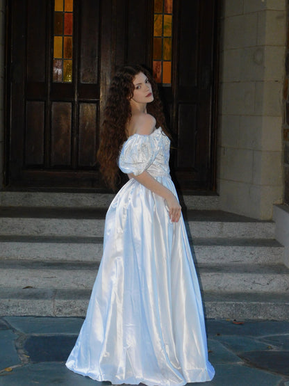 1980s Sequined Bridal