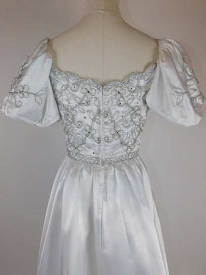 1980s Sequined Bridal