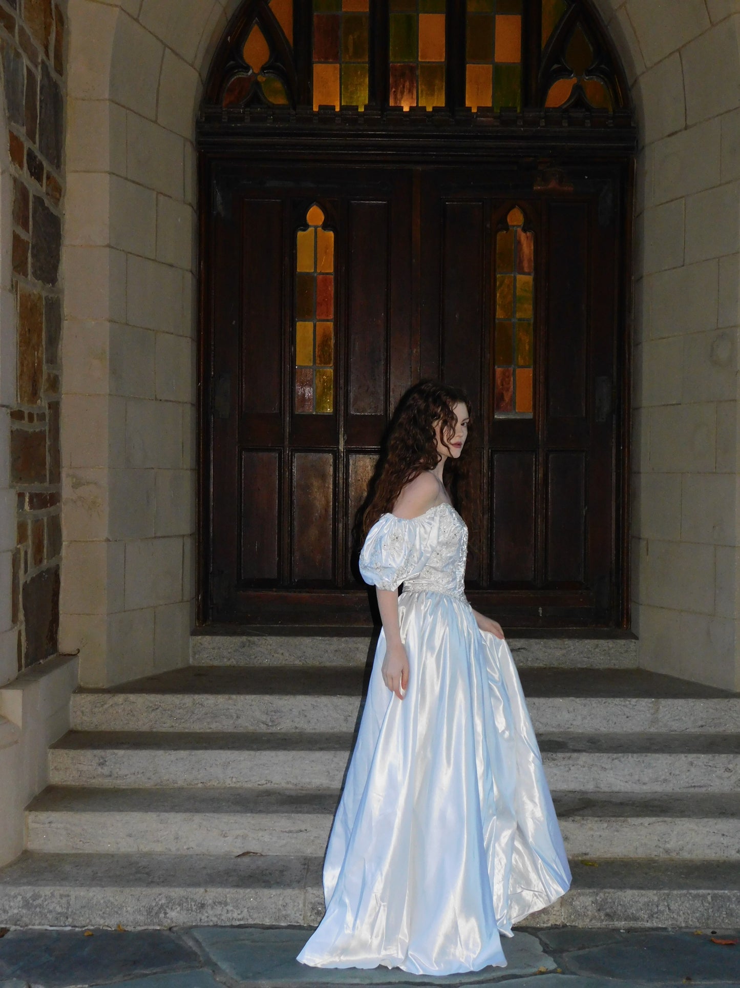 1970s Sequined Bridal