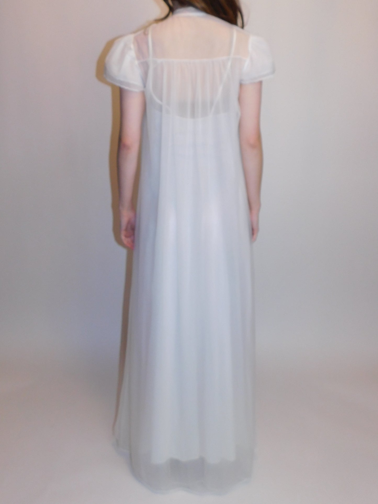 Vintage Val Mode Bridal Peignoir and Nightgown Set