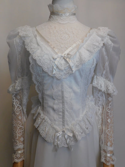 1970s Wedding Dress
