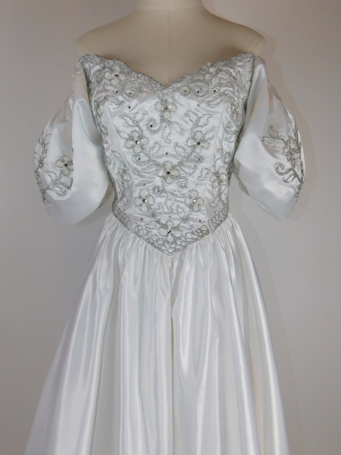 1970s Sequined Bridal