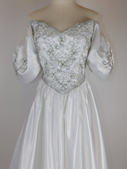 1980s Sequined Bridal