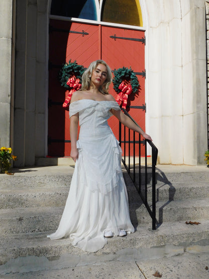 1940s Original Harlene Design Wedding Dress