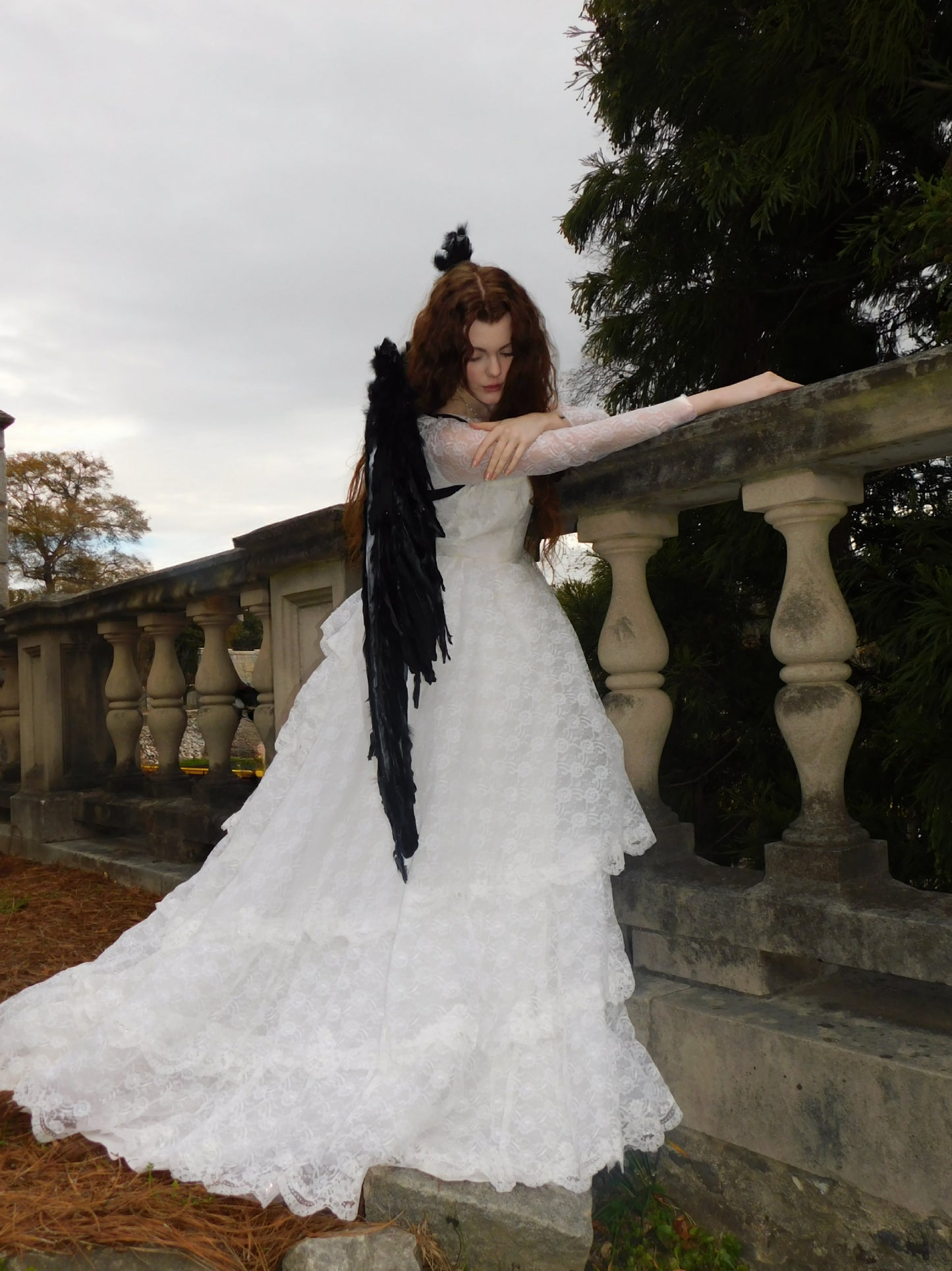 1950s Lace Wedding Dress