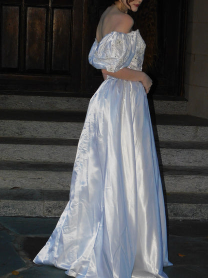 1980s Sequined Bridal