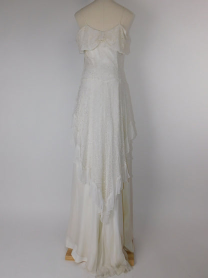 1940s Original Harlene Design Wedding Dress
