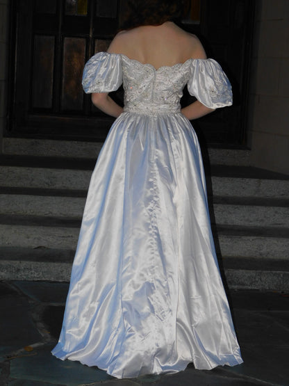 1980s Sequined Bridal
