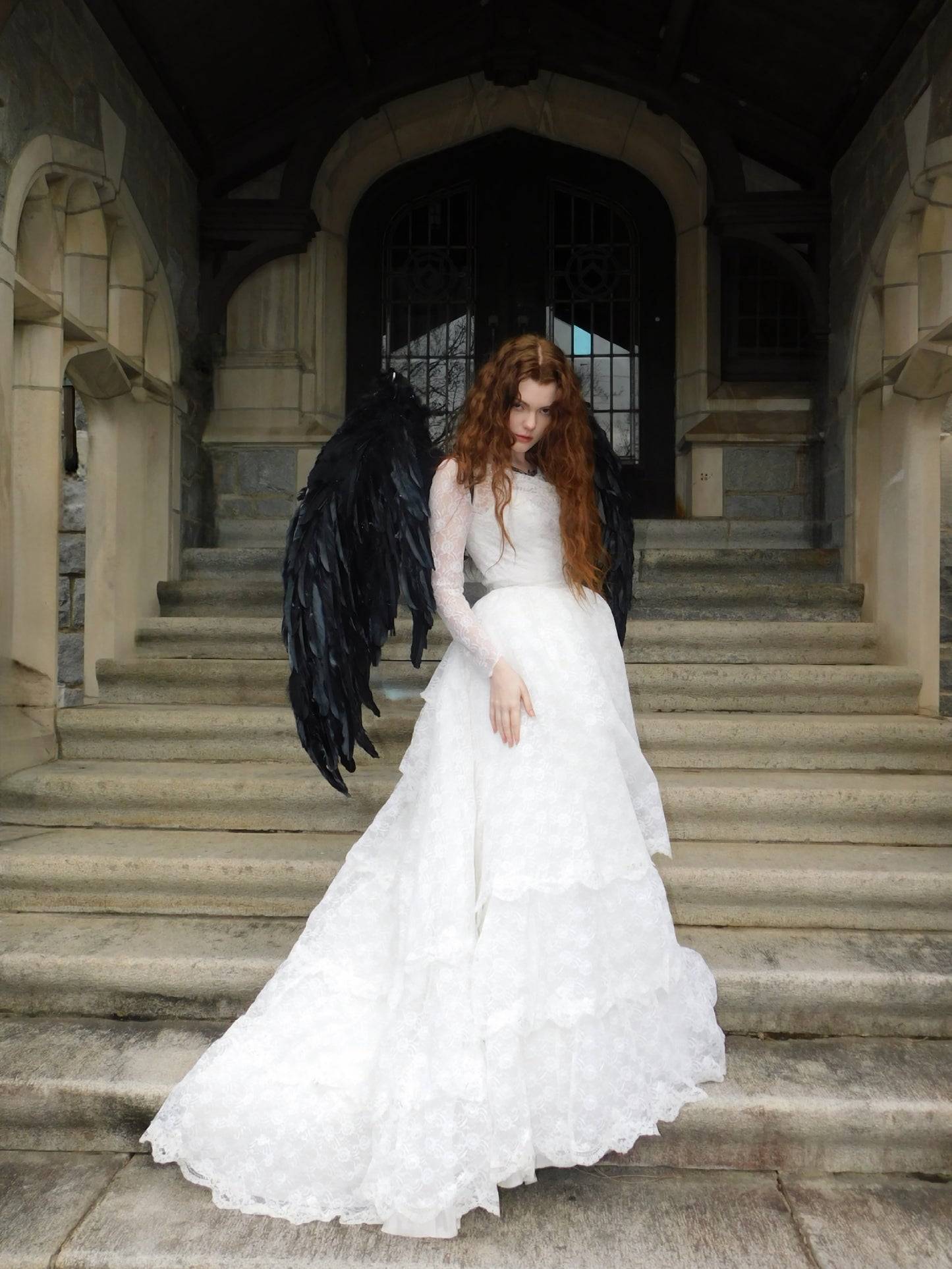 1950s Lace Wedding Dress