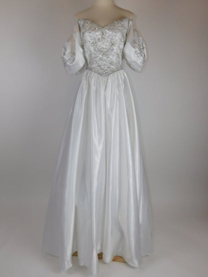 1980s Sequined Bridal