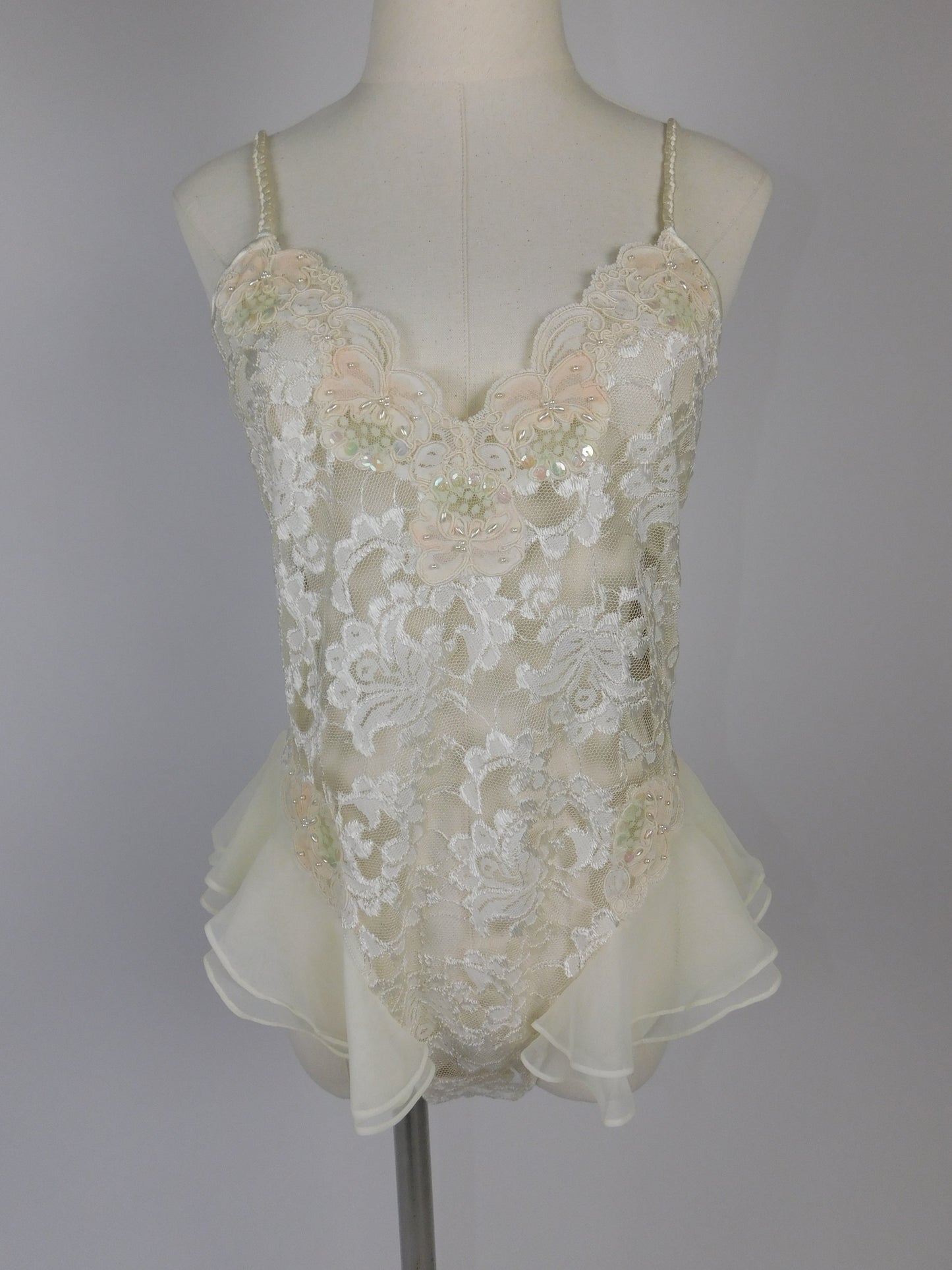 Victoria's Secret Gold Label Teddy and Robe Bridal Lingerie Set