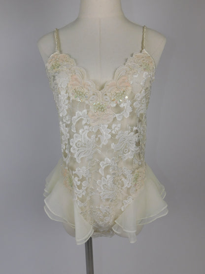 Victoria's Secret Gold Label Teddy and Robe Bridal Lingerie Set