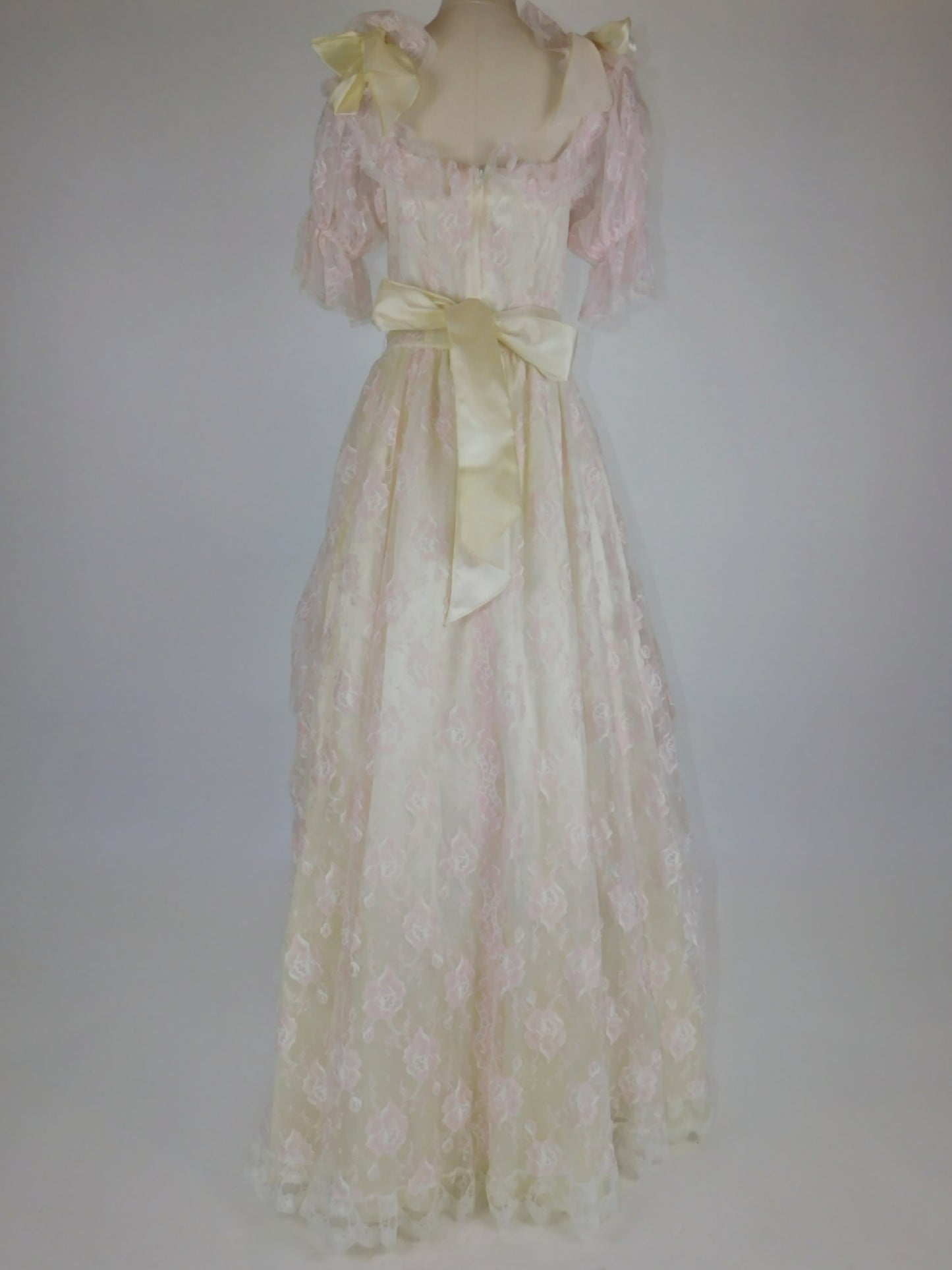 1980s Gunne Sax Southern Belle Style Dress