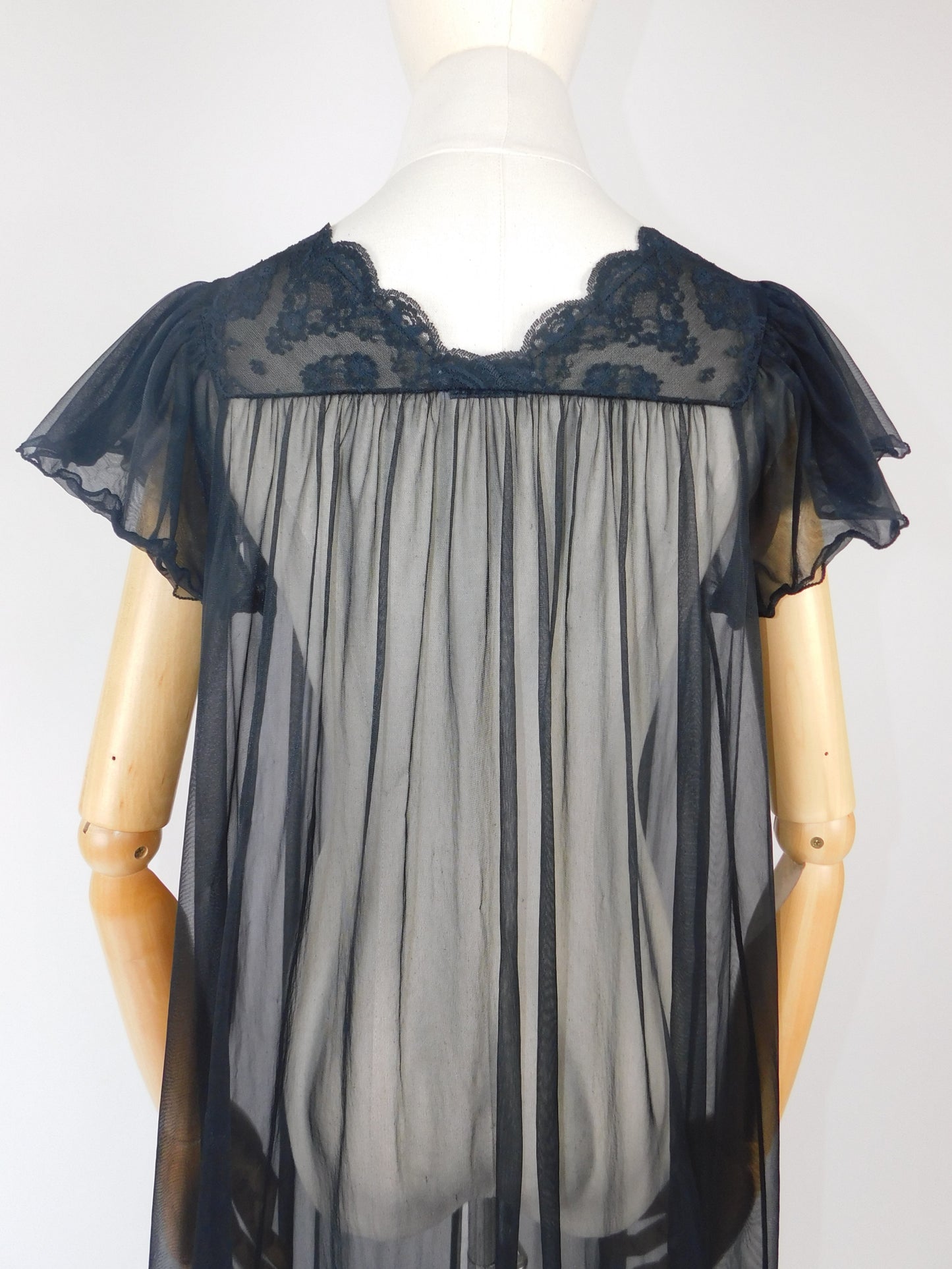 Gilead Chiffon and Lace Peignoir