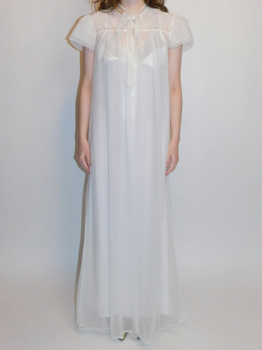 Vintage Val Mode Bridal Peignoir and Nightgown Set