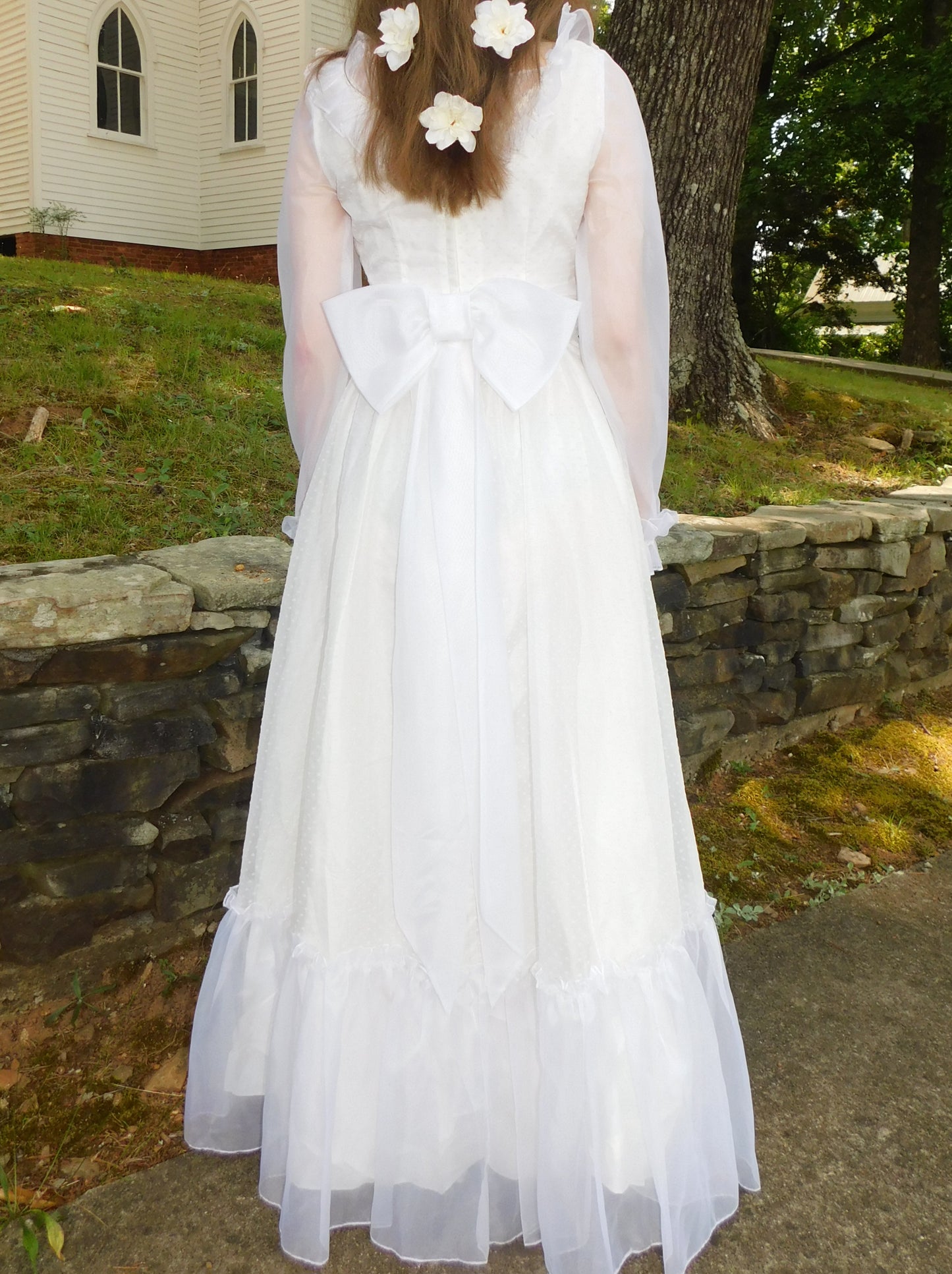 1960s Lorrie Deb Wedding Dress