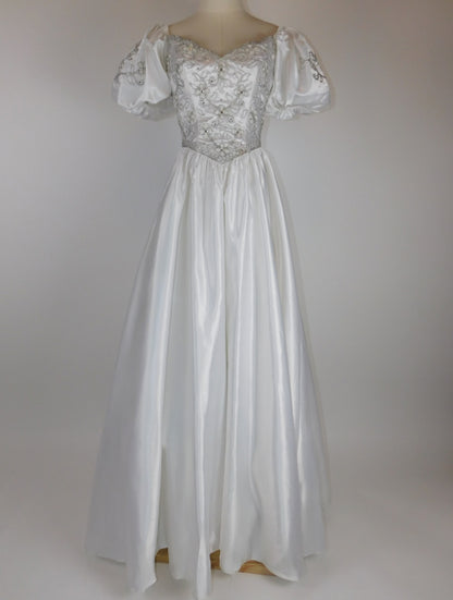 1980s Sequined Bridal