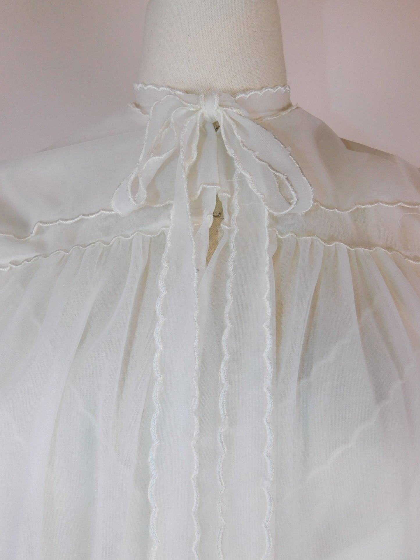 Vintage Val Mode Bridal Peignoir and Nightgown Set