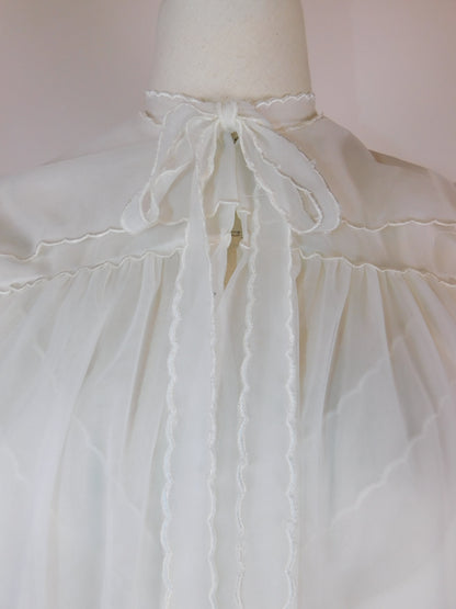 Vintage Val Mode Bridal Peignoir and Nightgown Set