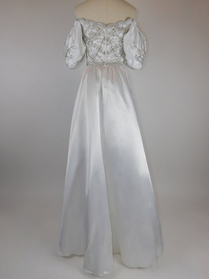 1980s Sequined Bridal