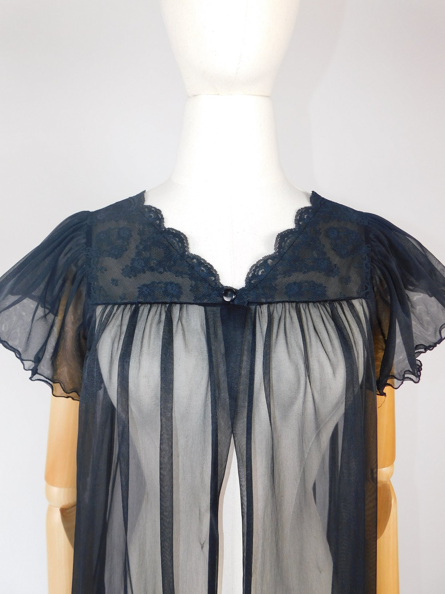 Gilead Chiffon and Lace Peignoir