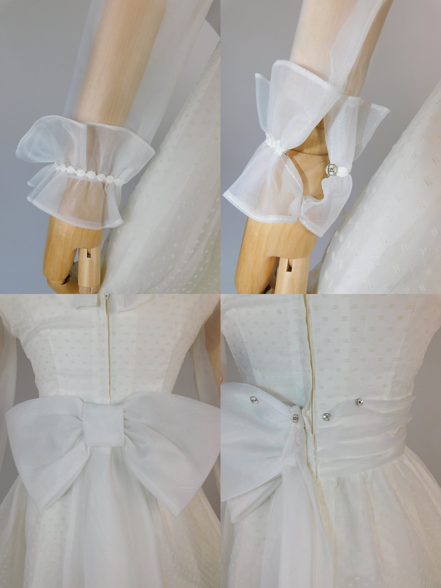 1960s Lorrie Deb Wedding Dress