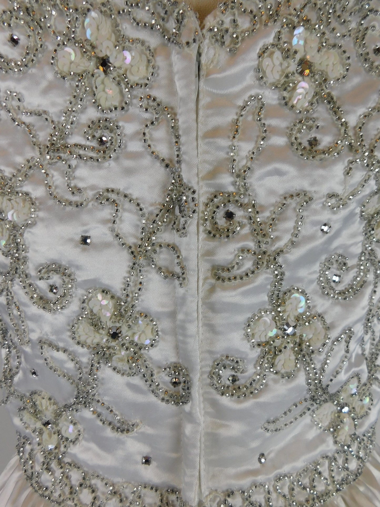 1970s Sequined Bridal