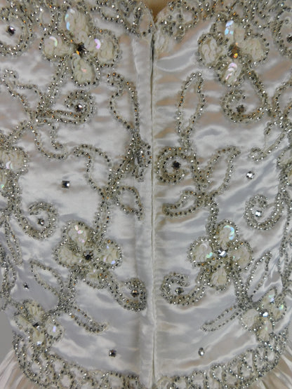 1980s Sequined Bridal