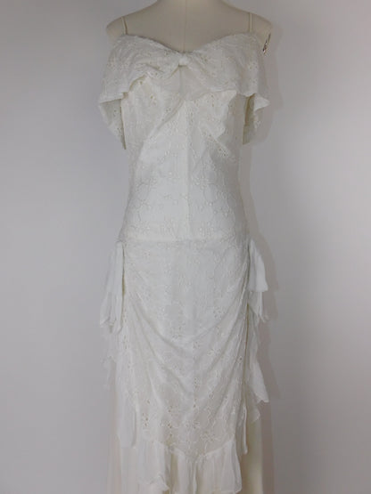 1940s Original Harlene Design Wedding Dress